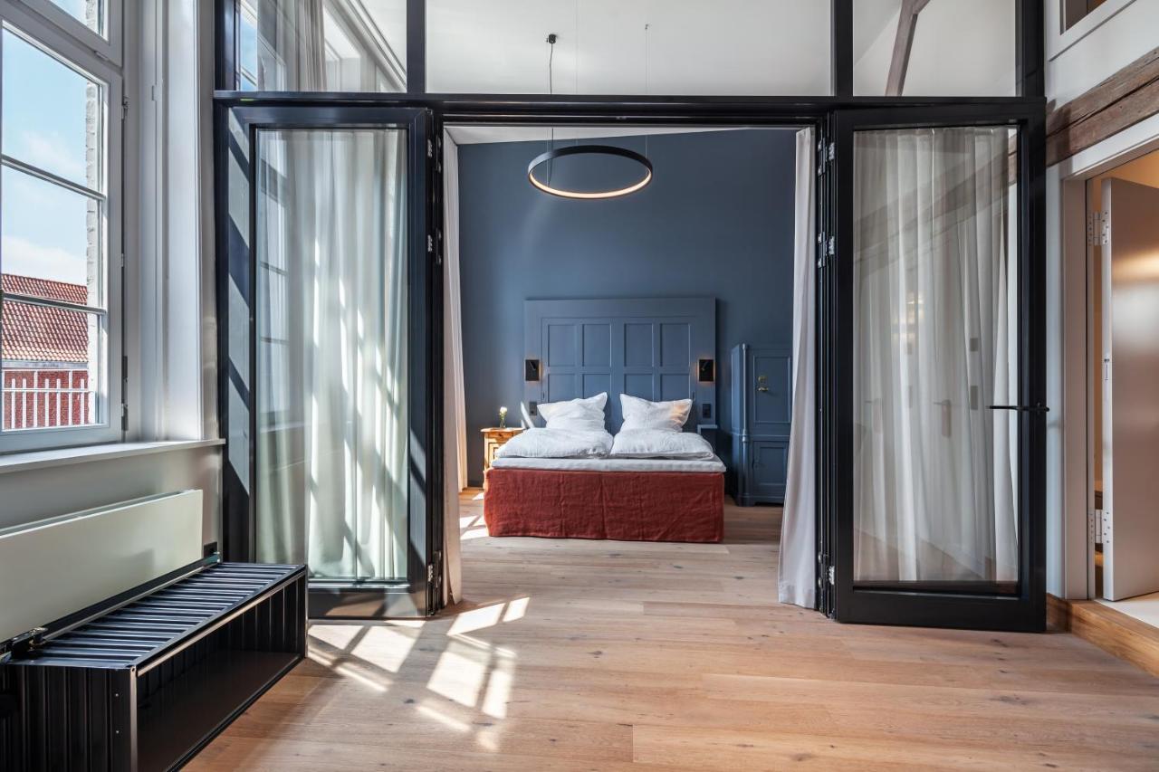 Hotel Die Reederin Lubeck Bagian luar foto